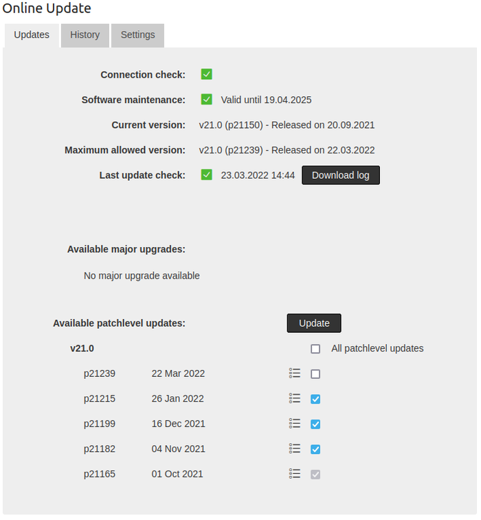 First steps - IACBOX