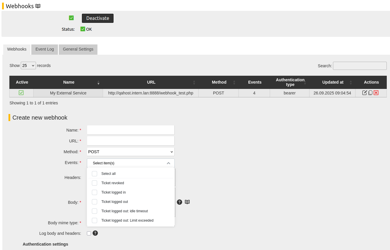 Webhooks